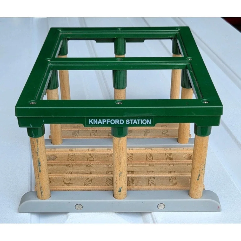 Thomas Wooden Railway Knapford Station Wood Train Building (No Domes)